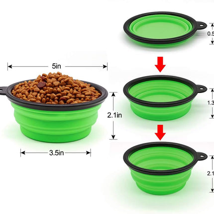 Collapsible Pet Travel Bowl