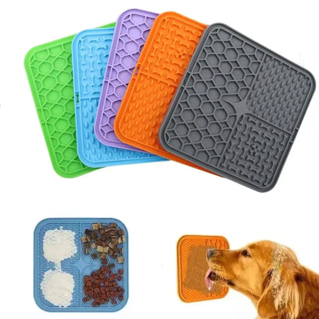 Silicone Pet Lick Mat Feeder